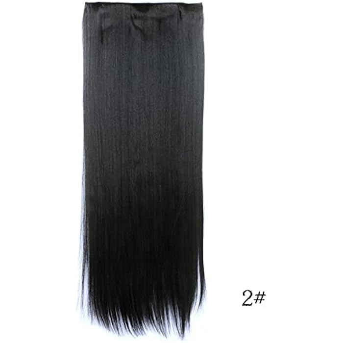 DILLARDS Long Straight Hair Extension Black 5016-8 - Image 3
